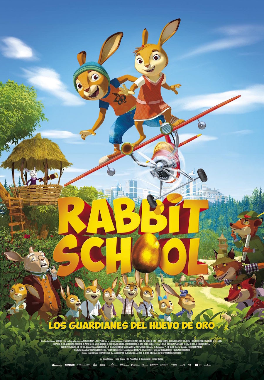 RABBIT SCHOOL: LOS GUARDIANES DEL HUEVO DE ORO